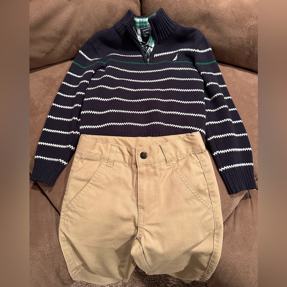 Boys Nautica 3 Piece Matching Outfit